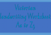 Photo of Victorian Handwriting Worksheets Aa to Zz